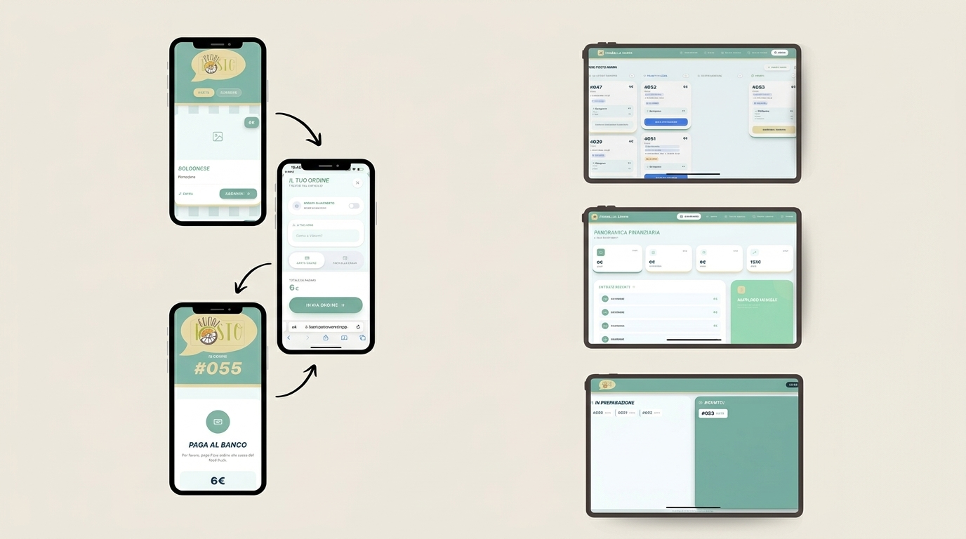 Kitchen & Ordering System screenshot